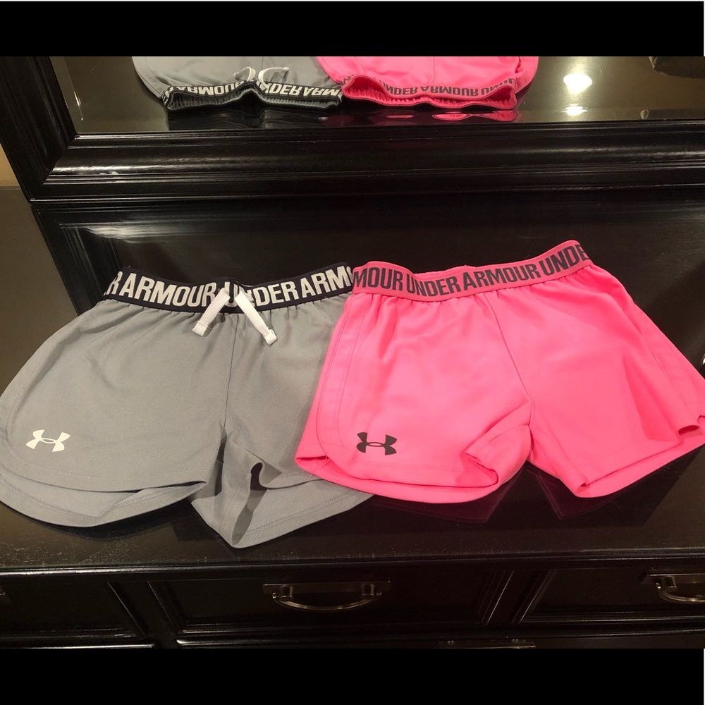 Under Armour girls shorts 2pc